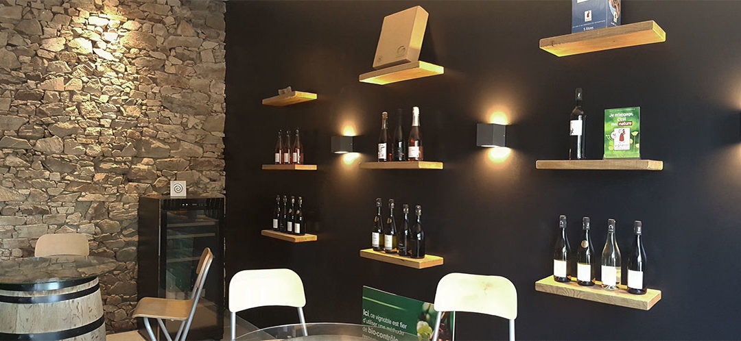 Nouvel espace de dégustation au Domaine !